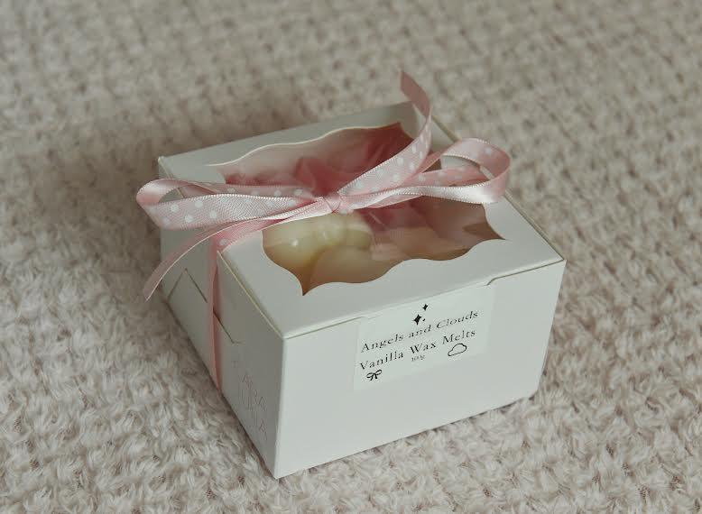 Angels and Clouds Vanilla Scented Wax Melts Gift Box
