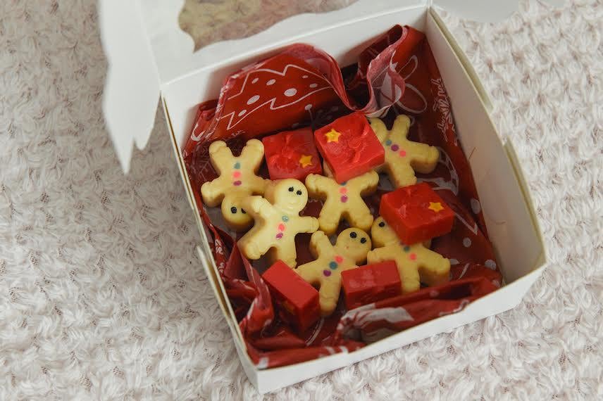 Christmas Gingerbread Scented Wax Melts Gift Box