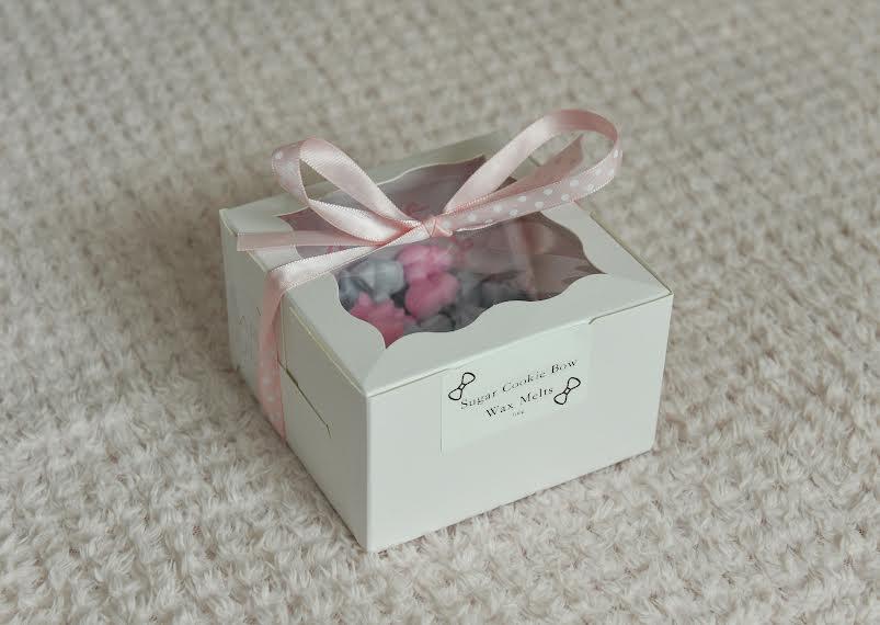 Bow Sugar Cookie Scented Wax Melts Gift Box